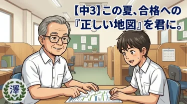 部活を終えた君へ。40年の指導実績に基づく「合格への地図」で、第一志望校合格へ。